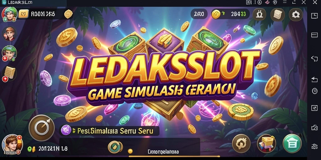 Tampilan gameplay LEDAKSLOT yang menarik dan seru saat dimainkan.