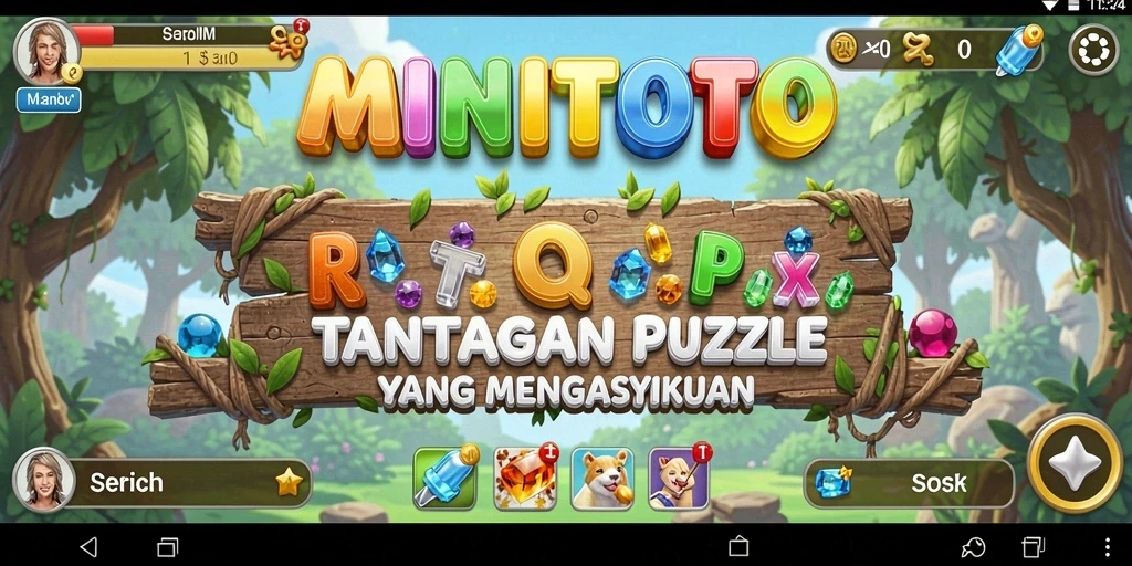 Tampilan gameplay menarik dari MINITOTO yang menantang ketangkasan berpikir.