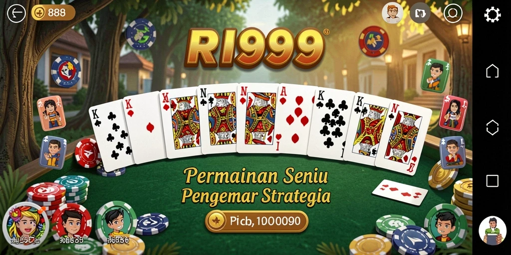 Tampilan utama RI889 yang menunjukkan aksi permainan Domino yang mengasyikkan.