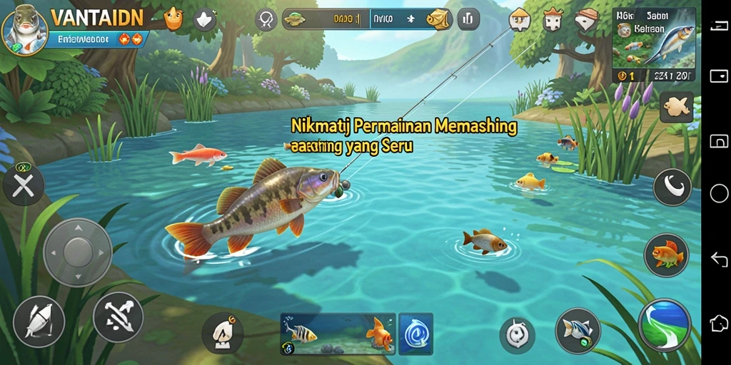 Tangkapan besar dan suasana memancing yang seru.